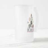 BANANAZA : Space Monkey Team Matglas Bierpul (Voorkant rechts)