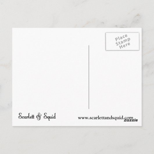 Banane ! Carte postale (Dos)