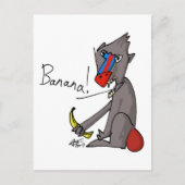 Banane ! Carte postale (Devant)