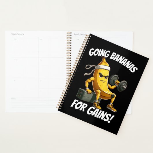 banane faisant de l'exercice (Devant avec enveloppe)