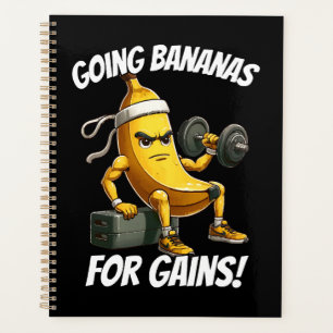 banane faisant de l'exercice