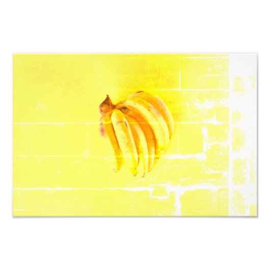 "Banane Jaune" Photo Mignonne. Acheter Maintenant (Devant)