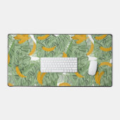 Banane tropicale moderne Motif vert (Clavier et souris)