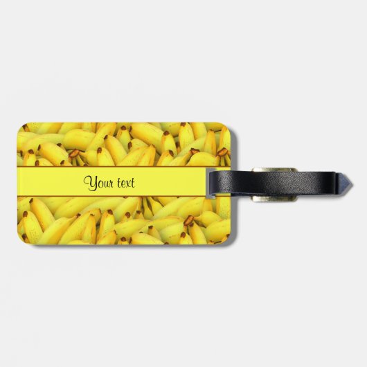 Bananen Bagagelabel (Achterkant horizontaal)
