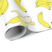 Bananen boven bananen cadeaupapier (Rol Hoek)