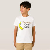 Bananen boven Oma T-shirt (Voorkant volledig)