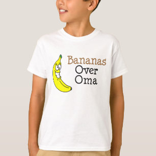 Bananen boven Oma T-shirt