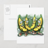 Bananen Briefkaart (Voorkant / Achterkant)