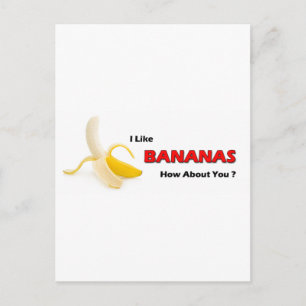 Bananen Briefkaart