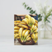 Bananen Briefkaart (Staand voorkant)
