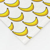 Bananen Fleece Deken (Hoek)