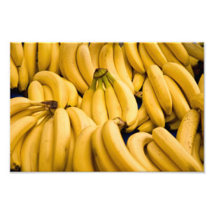 Bananen Foto Afdruk