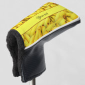Bananen Golfheadcover (3/4 voorkant)