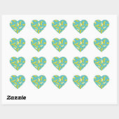 Bananen Hart Sticker (Vel)