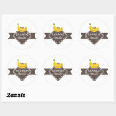 BANANEN LOGO STICKER (Vel)