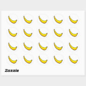 Bananen Ronde Sticker (Vel)