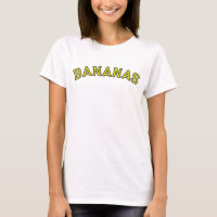 Bananen Shirt, Honkbal Shirt, Grappig Honkbal, Hon