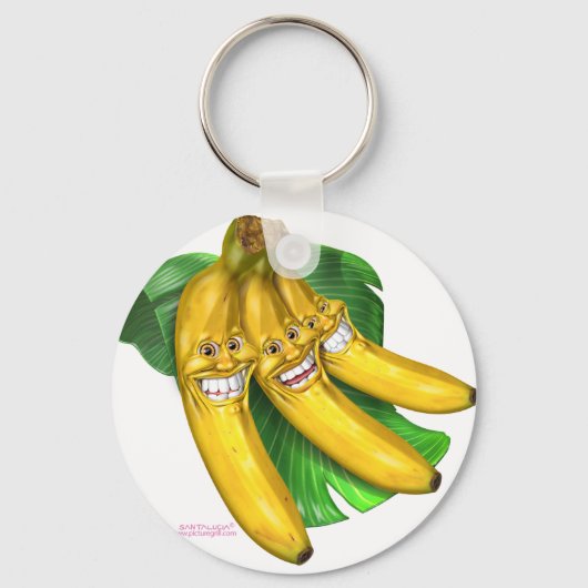 bananen sleutelhanger (Voorkant)