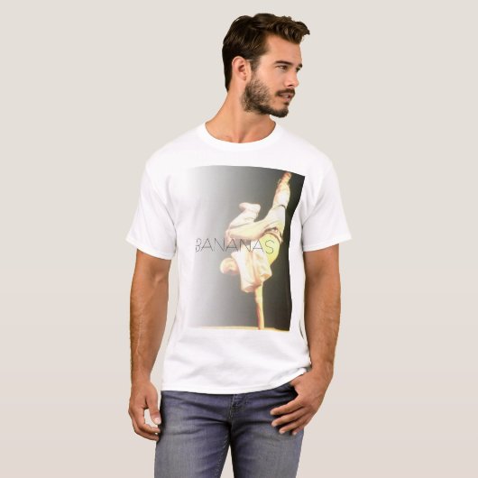 BANANEN T-SHIRT (Voorkant volledig)