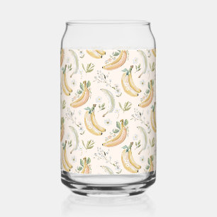 Bananen voor Kersen Blikvorm Glas