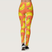 Bananen waterverf leggings (Achterkant)