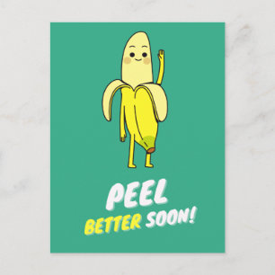 Bananenansichtkaartenset Briefkaart