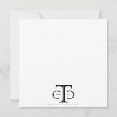 Bananenblad Verjaardag Kaart (Achterkant)