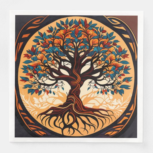 bananenboom servet (Voorkant)