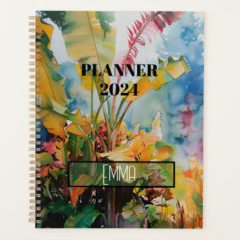 BANANENBOOM WATERVERF - PLANNER