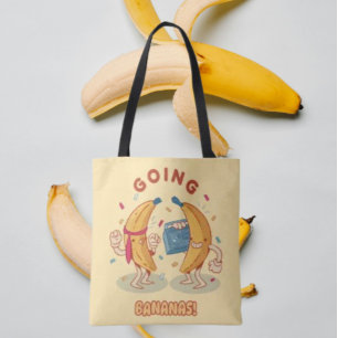 Bananenfeest Boodschappentas Draagtas