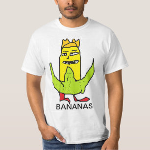 Bananenfruit Bloedtype Banaan Positief T-shirt T-shirt