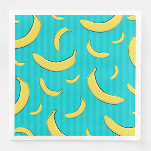 Bananenillustratie Servet