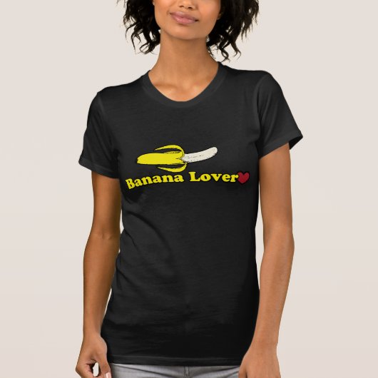 bananenliefhebber t-shirt (Voorkant)