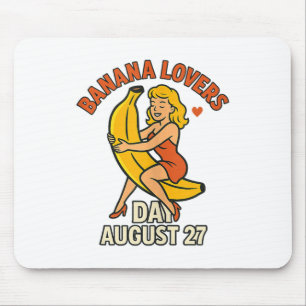 Bananenliefhebbers Dag 27 augustus Funny Fruit Cel Muismat