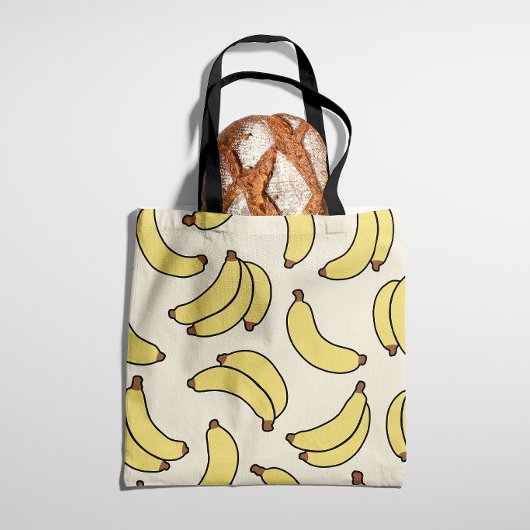 Bananenparade Boter Geel Draagtas