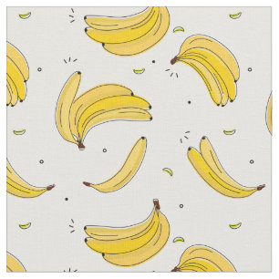 Bananenpatroon Stof