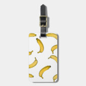 Bananenpatroonversie Bagagelabel (Voorkant verticaal)