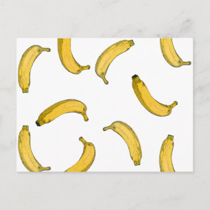 Bananenpatroonversie Briefkaart