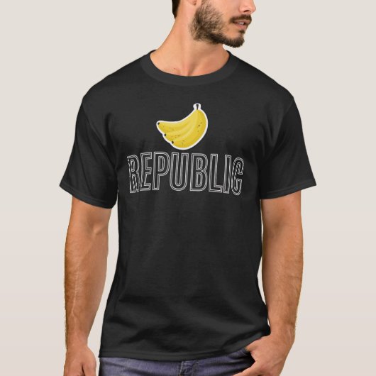 Bananenrepubliek Klassieke T-Shirt (Voorkant)