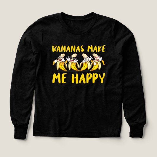 Bananes Fruits Me Rendre Heureuse Banane (Motif recto)