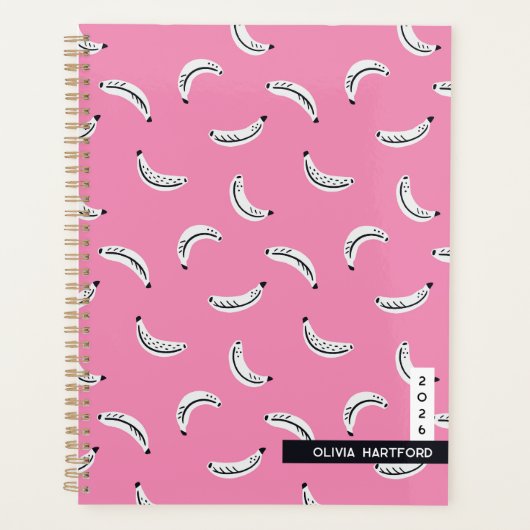 Bananes graphiques - nom personnalisé de fruit tro (Devant)