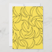 Bananes personnalisées Cartes pour notes (Dos)