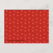 Bananes sur vous Valentine Carte postale (Dos)