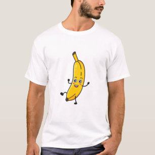 Bananese cartoon dansen t-shirt