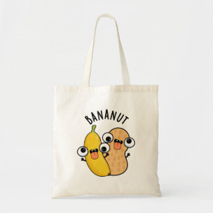 Bananut Funny Fruit Banana Pun Tote Bag