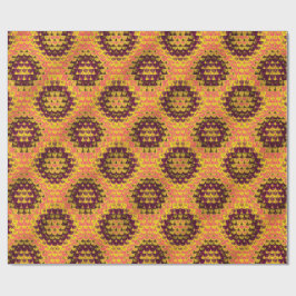 Banarasi Saree-patroon Cadeaupapier