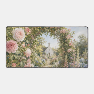 Banc de jardin de prière Chapelle Aquarelle
