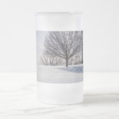 Banc De La Neige Couverte Hill Gelée Mug (Centre)