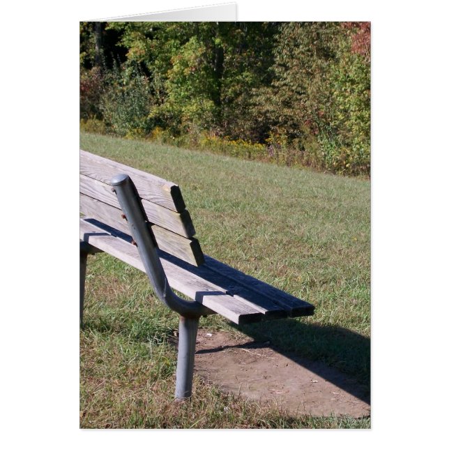 Banc de parc (Devant)