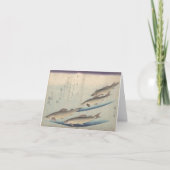 Banc des poissons : Ayu - carte pour notes (Devant)